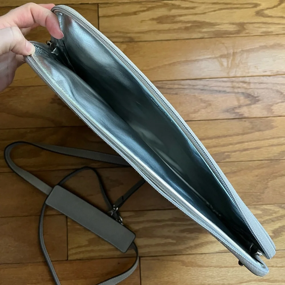 Michael Kors Gray Laptop Bag
